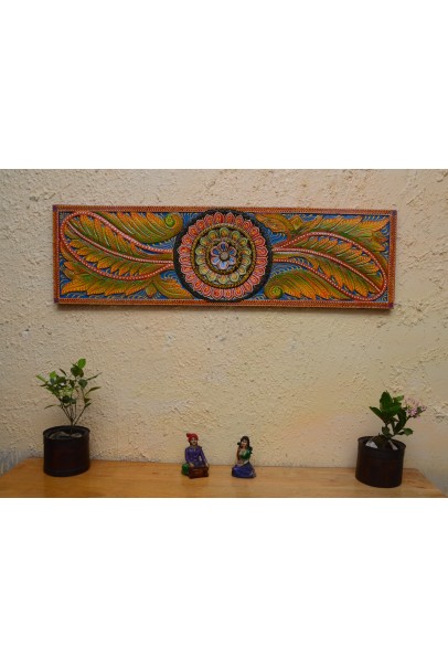 wooden painted wall panels